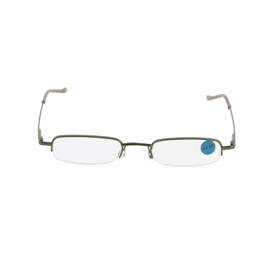 Lunettes De Lecture Demi Cerclées Rectangle Marron 3 Lunettes De Lecture Demi Cerclées Rectangle Marron