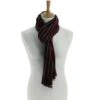 Echarpe à Motif Rayé Avec Bords Munis De Franges -Accessoires De Mode product 9635297hd